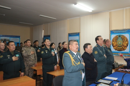 М.Әуезов атындағыОҚУ әскери кафедрасында жыл сайын Ауғанстан Демократиялық Республикасынан Кеңес әскерлерінің шығарылуына арналған тақырыптық кеш өтті