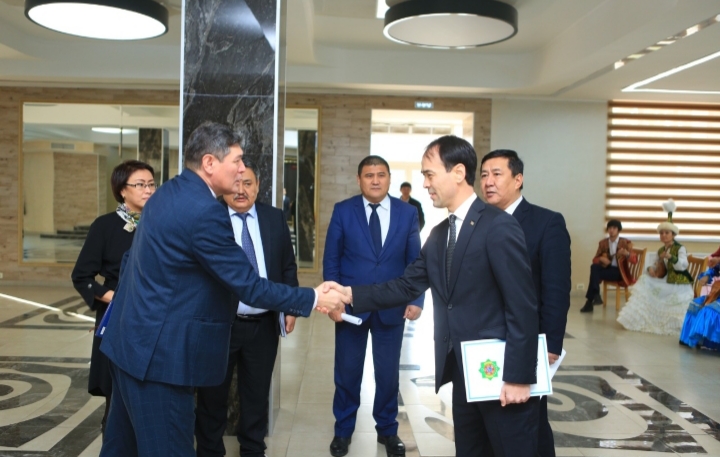 Meeting with the First Secretary of the Embassy of Turkmenistan in Kazakhstan