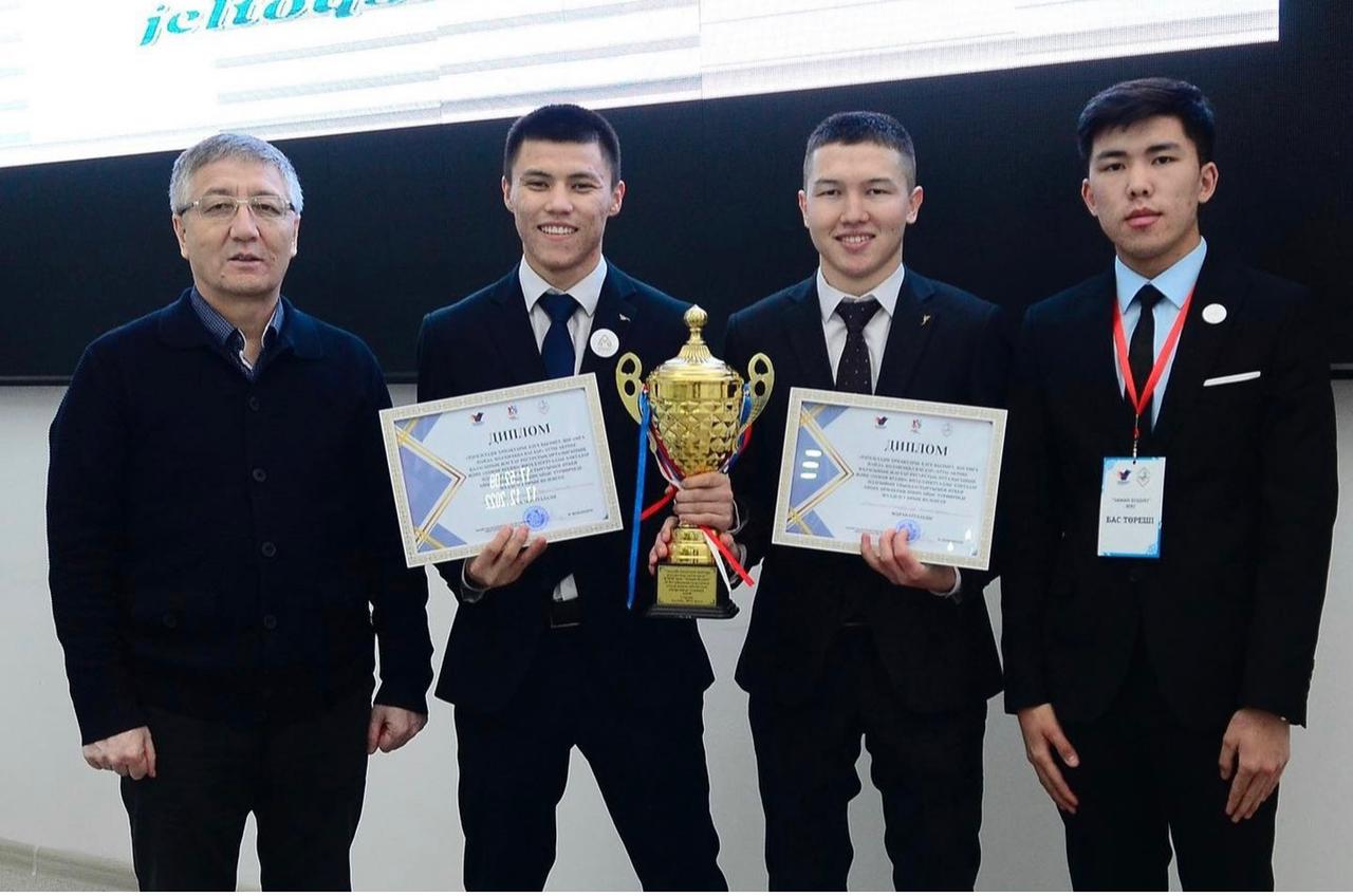 Students of M.Auezov South Kazakhstan University  won the 1st place in Aktobe